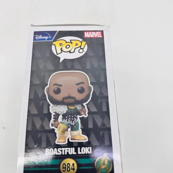 NEW Funko Pop! Marvel Loki - Boastful Loki #984 Vinyl Figure Bobblehead - Picture 6 of 10